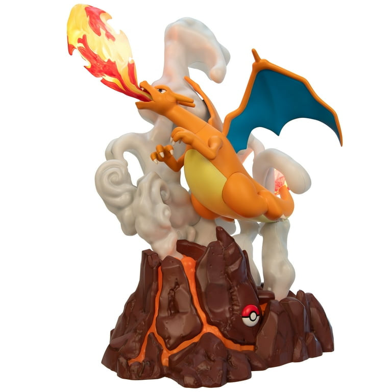 Pokémon Deluxe Charizard Collector’s Statue - 13 inch Deluxe Collector’s Statue with Light up Function