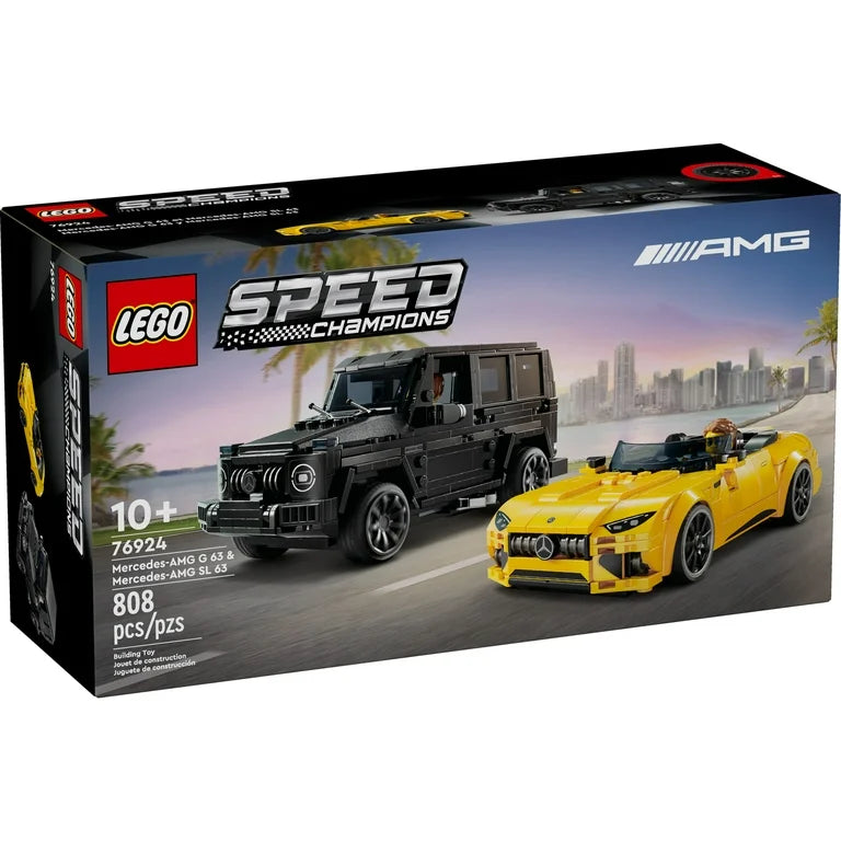 Lego speed champions Mercedes AMG G 63 and Mercedes AMG SL 63 ￼