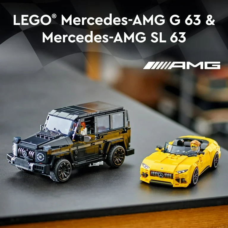 Lego speed champions Mercedes AMG G 63 and Mercedes AMG SL 63 ￼