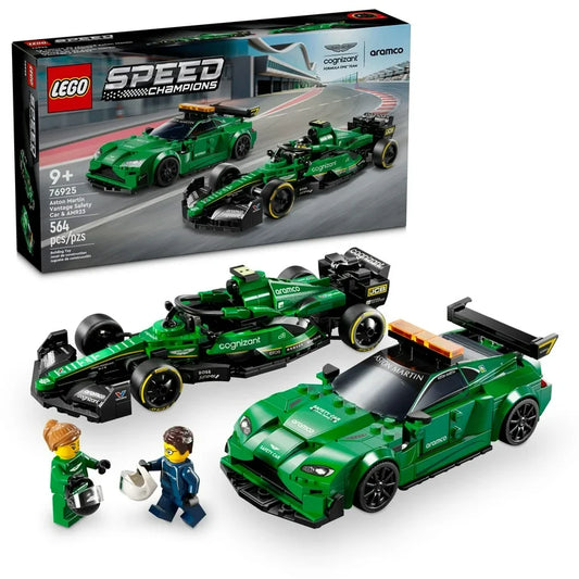 Lego speed champions, Aston Martin, vantage safety car and AMR 23 ￼