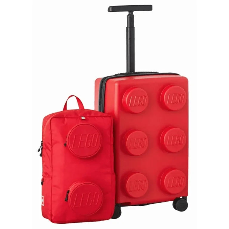 LEGO - Expandable Trolley and Backpack- RED