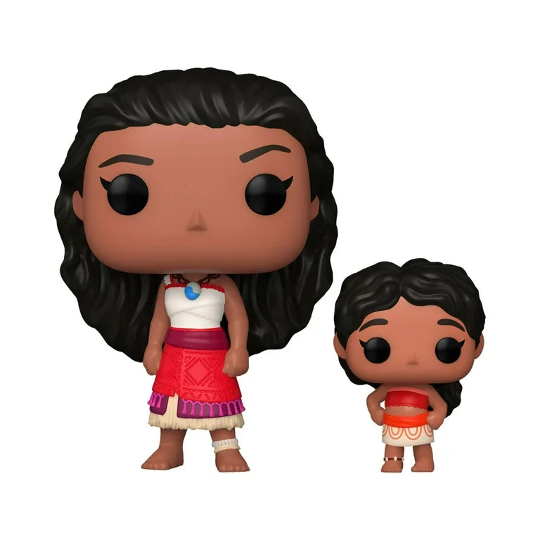 Funko pop Disney Moana, two Moana and little sis simea 1546 ￼