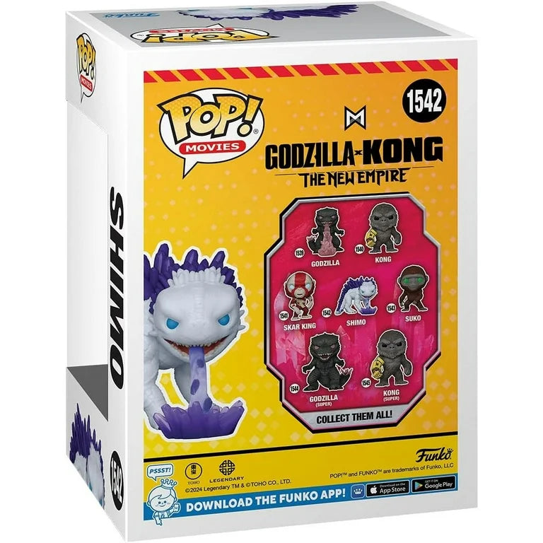 Funko pop Godzilla Kong, the new Empire Shimo, 1542