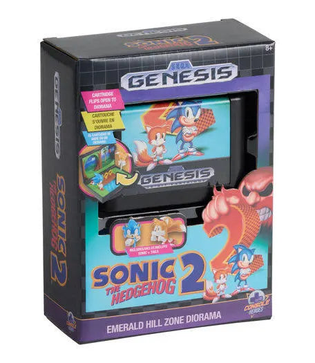 SEGA Genesis sonic two, the hedgehog emerald Hill zone diorama