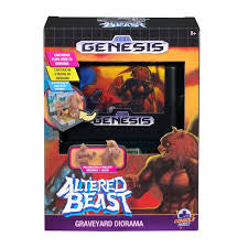 SEGA Genesis altered beast graveyard diorama