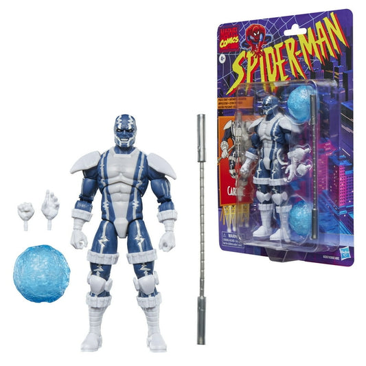 Marvel Legends Series Cardiac, Retro Cardback Spider-Man Comics Action Figure