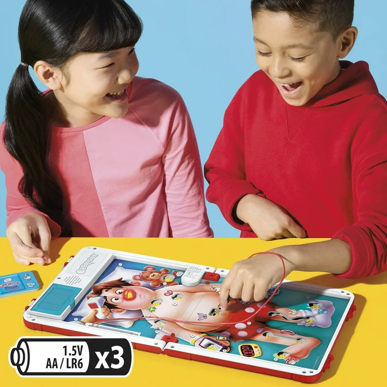 Operation Electronic Board Game with All-in-One Carrying Case - Kids Games