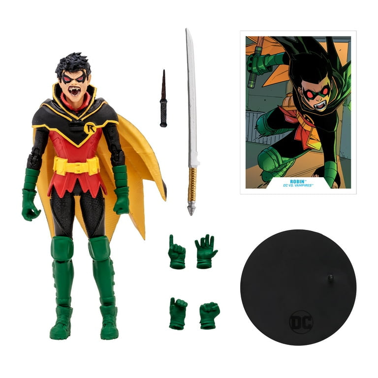Robin Damian Wayne (DC vs. Vampires) Gold Label 7" Figure - McFarlane Toys