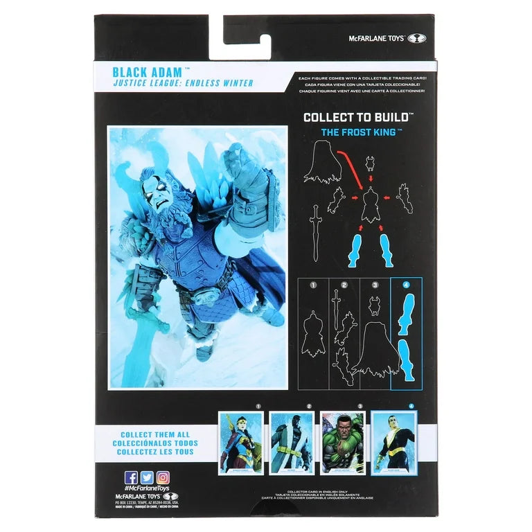 DC Multiverse Build-A Endless Winter Black Adam Action Figure 7"