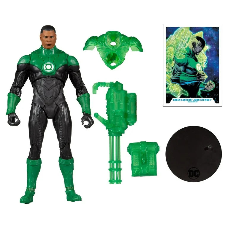 DC Multiverse 7" Action Figure- Modern Comic Green Lantern (John Stewart)
