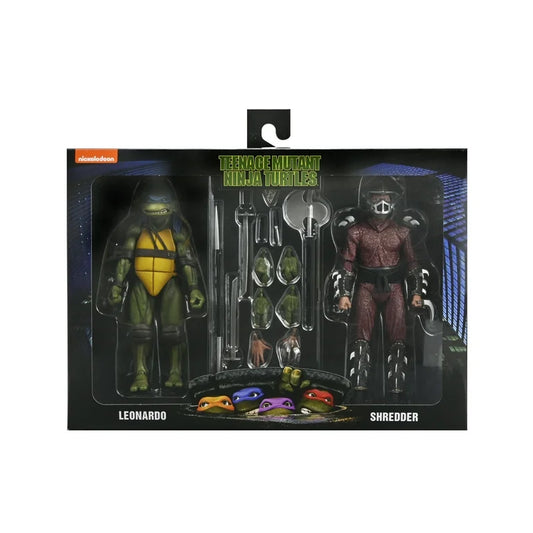 Teenage Mutant Ninja Turtles: Leonardo VS Shredder Action Figures