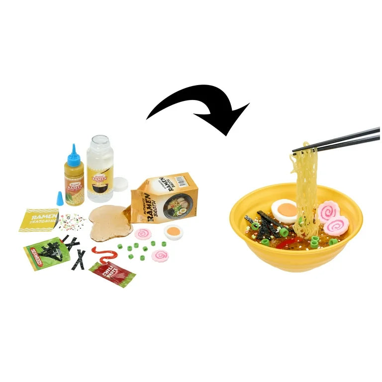 Slime Life Ramen DIY Slime Kit, Make, Smash, and Stretch Your Food, Ages 8+