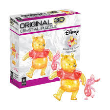 Winnie the Pooh & Piglet - Deluxe Crystal Puzzle
