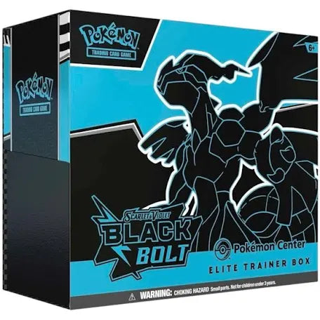 Pokemon Scarlet & Violet Black Bolt Elite Trainer Box