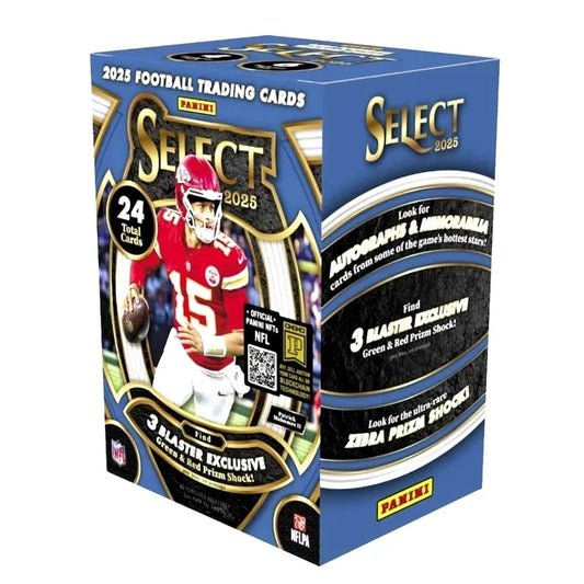 2025 Panini Select Football trading Cards blaster Box