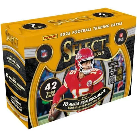 2025 Panini Select Football Hobby Mega