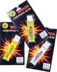 novelty Shock Chewing Gum gag toys