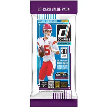 2025 Panini Donruss Football Value Pack - 30 cards