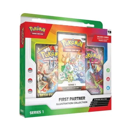 Pokemon TCG First Partner Illustration Collection Series 1 - Collectible Card Game