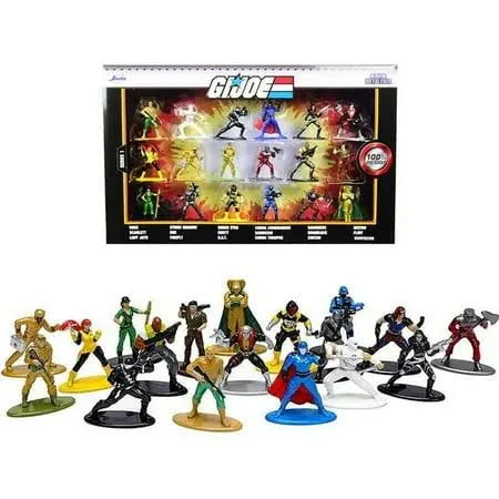 Jada Toys G.I. Joe Nano Metalfigs 18-pack collectible die-cast figure set