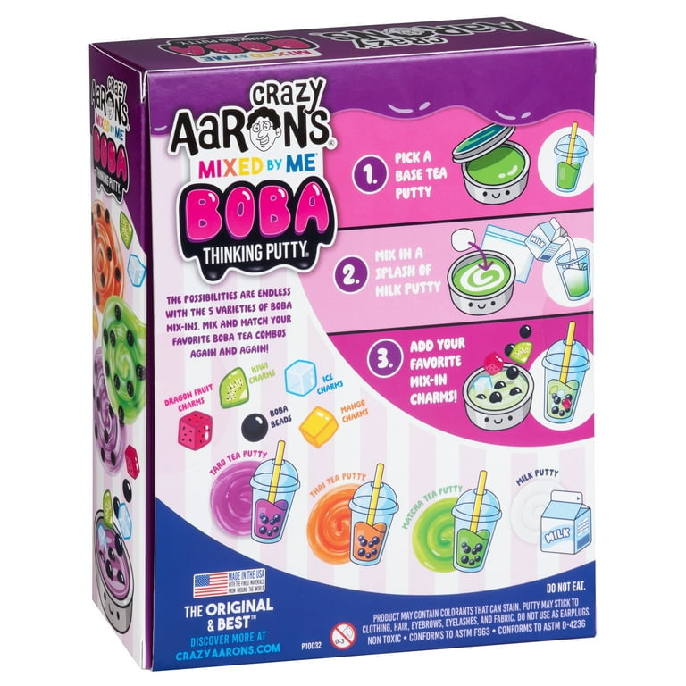 Crazy Aaron's Mixed by Me Boba Thinking Putty Kit