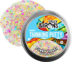 Crazy Aaron's Thinking Putty Mini Tins in the "Cotton Candy" scent