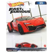 Hotwheels Fast & Furious W Motors Lykan Hypersport