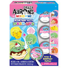 Crazy Aaron's Mixed by Me SCENTsory Putty Mash-Ups kit
