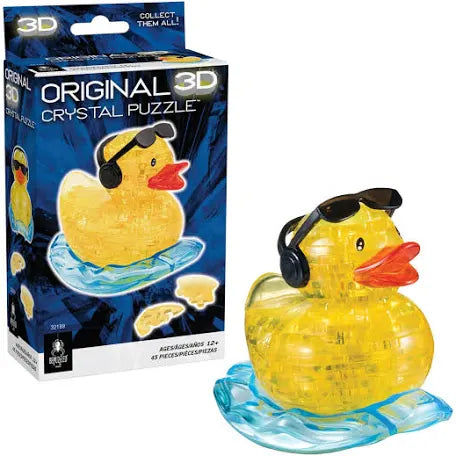 BePuzzled "Rock'n Duck" 3D Crystal Puzzle