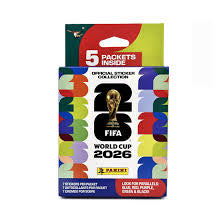 2026 Panini FIFA World Cup 2026 Sticker 5 pk