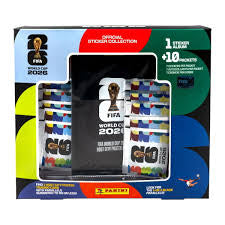26 Panini FIFA Word Cup Soccer Trading Cards Official Sticker Collection Box