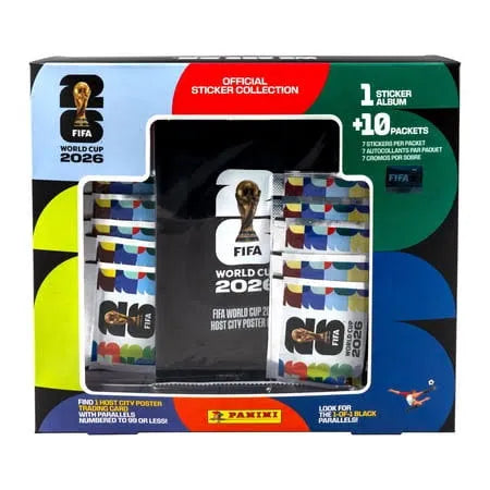 2026 FIFA World Cup Panini Official Sticker Collection Box
