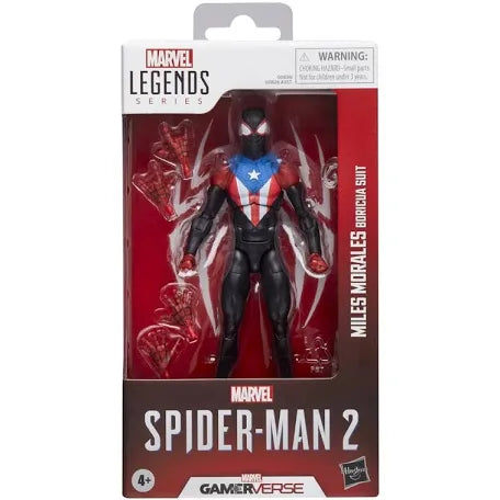 Marvel Legends Series Gamerverse Miles Morales Boricua Suit action figure