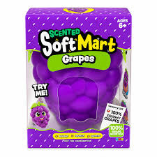 Soft Mart grape-scented jumbo squishy