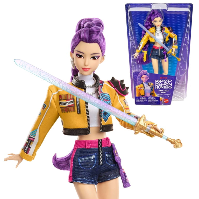 KPop Demon Hunters HUNTR/X Rumi Fashion Doll
