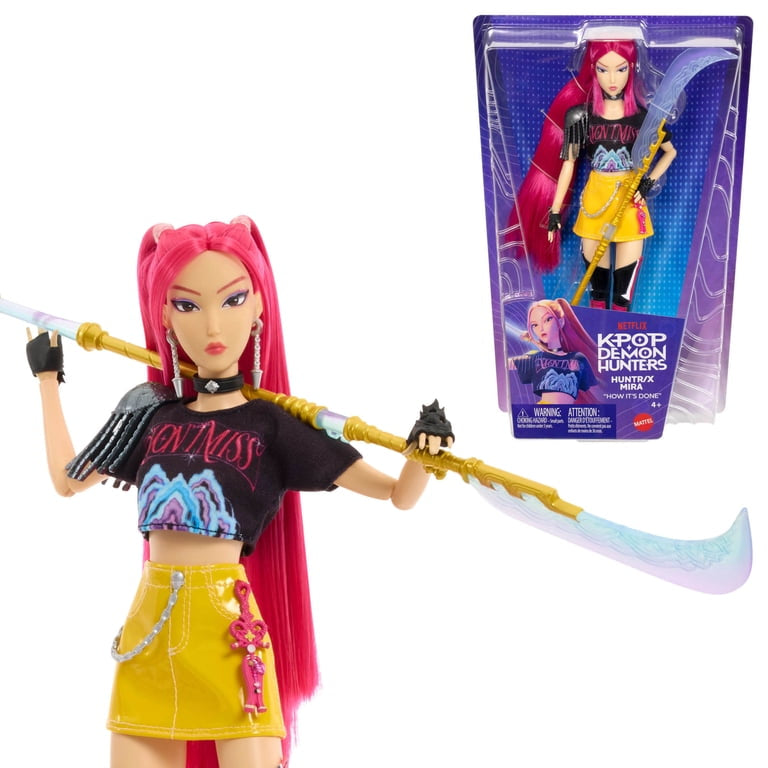 KPop Demon Hunters HUNTR/X Mira Fashion Doll in Removable