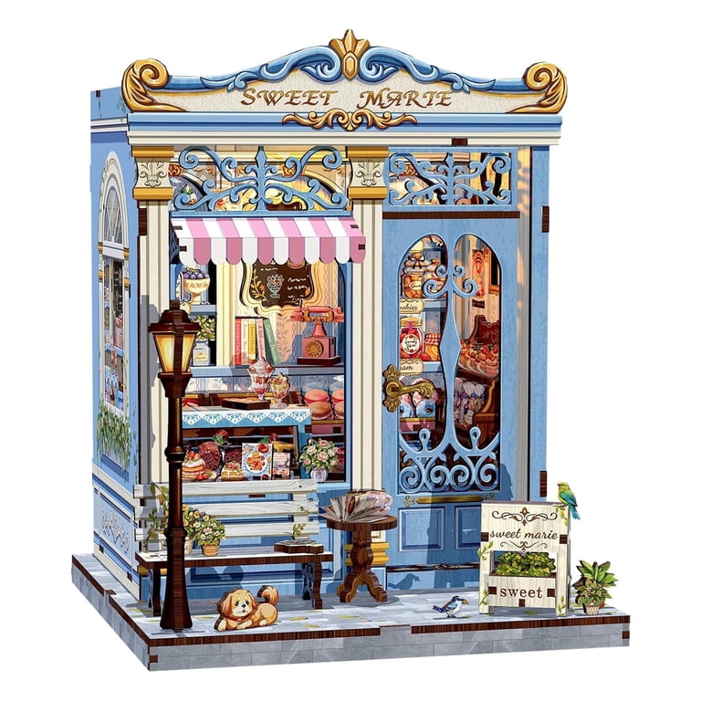 Sweet Marie Minature House - 3d wooden puzzle