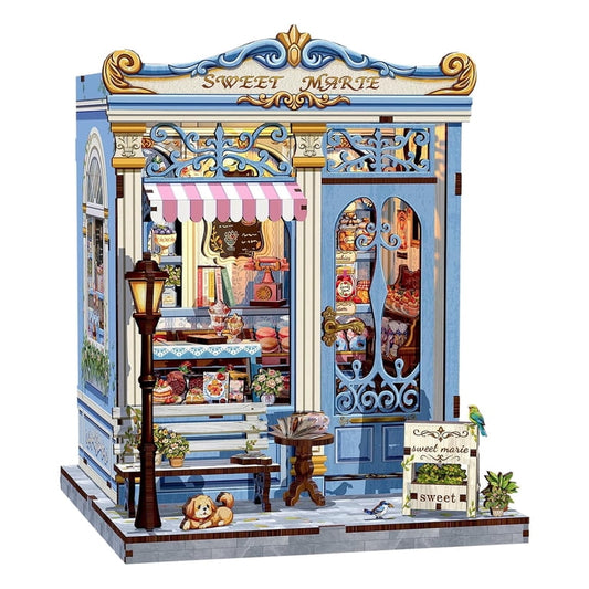 Sweet Marie Minature House - 3d wooden puzzle