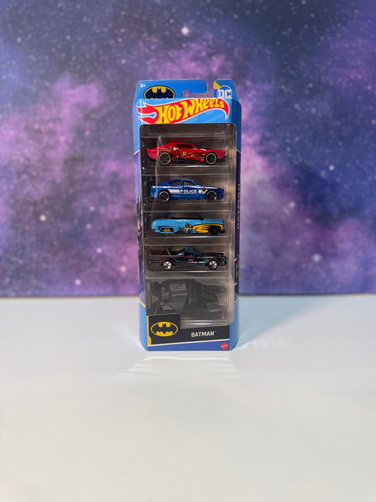 DC Hotwheels 5pk Batman Collection