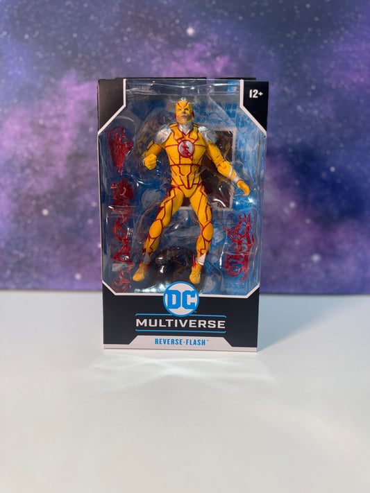 DC Multiverse Mcfarlane Toys Reverse Flash Injustice 2