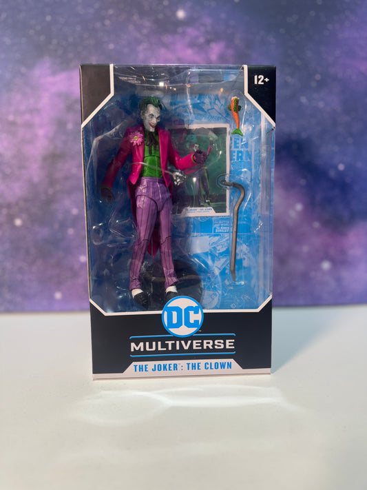 DC Multiverse Mcfarlane Toys The Joker: The Clown Batman :Three Jokers