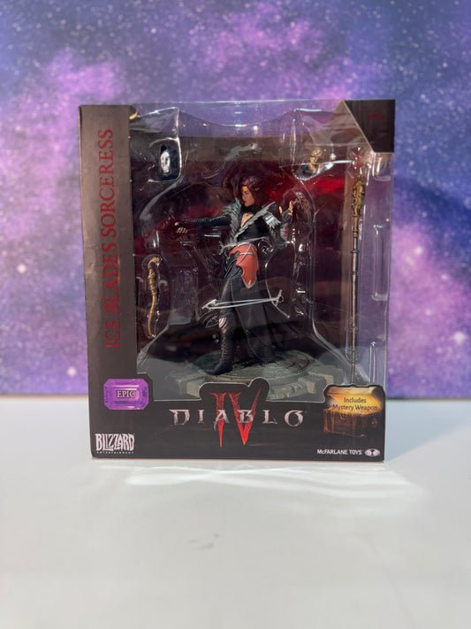 McFarlane Toys Diablo IV Ice Blades Sorceress Epic (Includes Mystery Weapon)