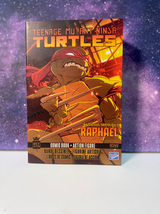 The Teenage Mutant Ninja Turtles Raphael (Comic Book+Action Figure)