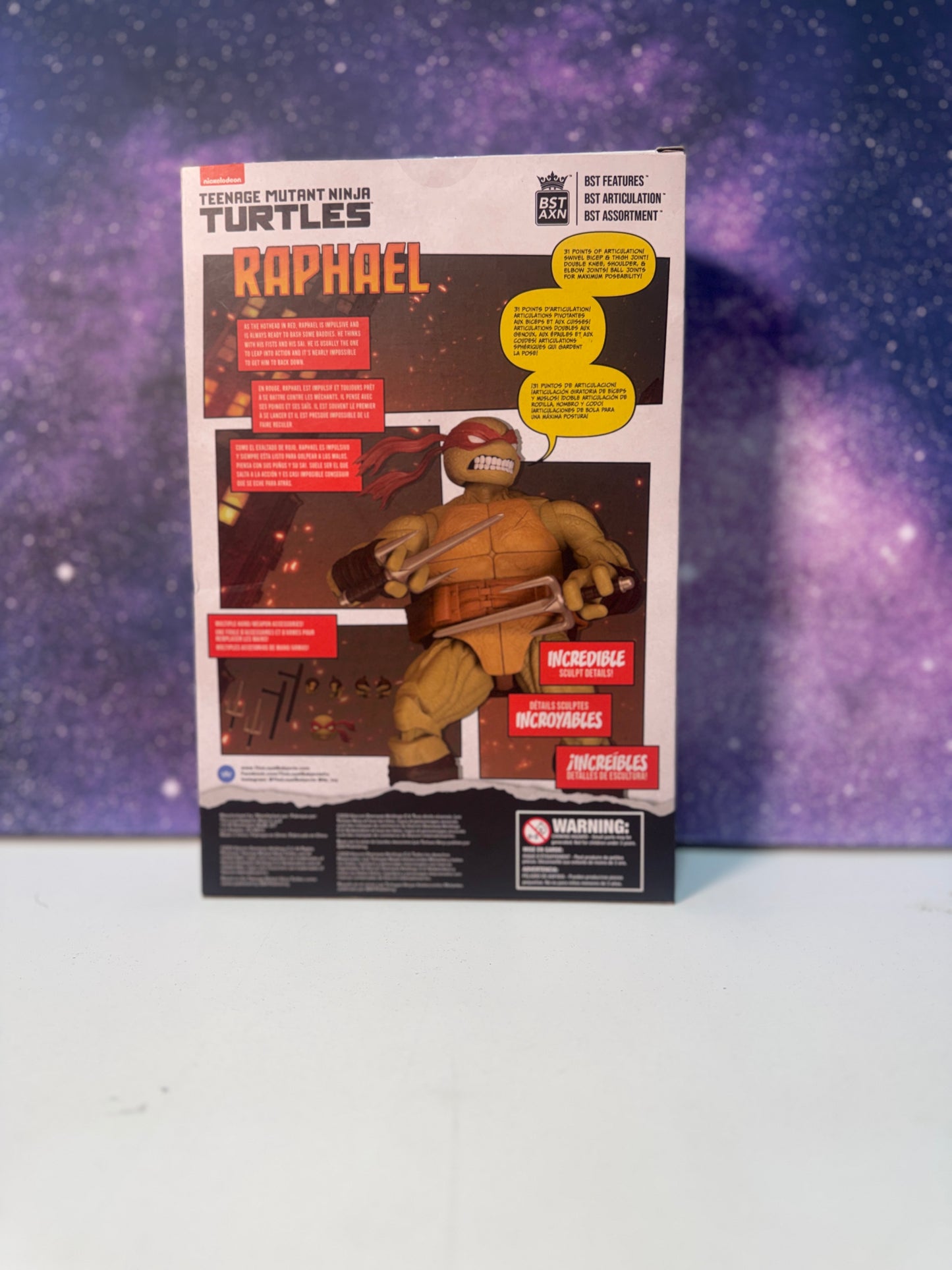 The Teenage Mutant Ninja Turtles Raphael (Comic Book+Action Figure)
