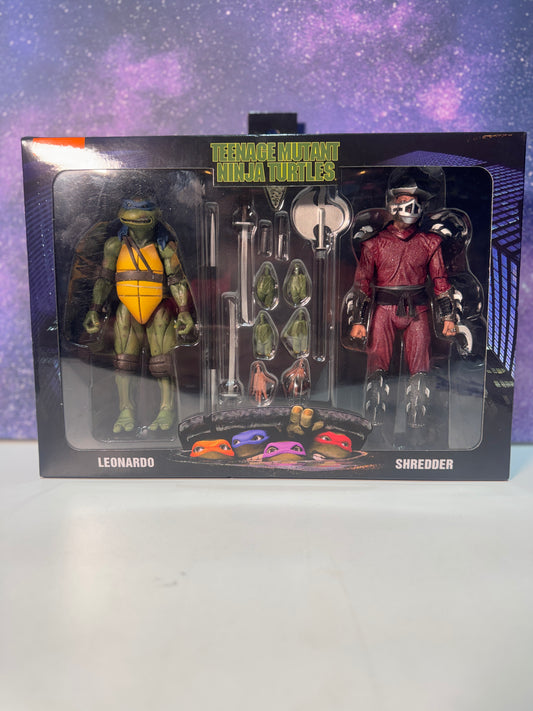 The Teenage Mutant Ninja Turtles Leonardo VS Shredder