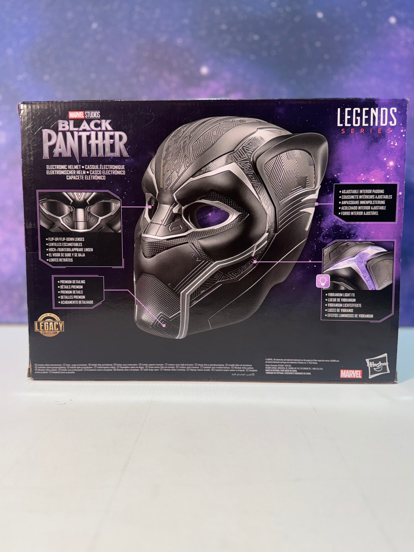 Marvel Studios legends Series Black Panther Electronic Helmet
