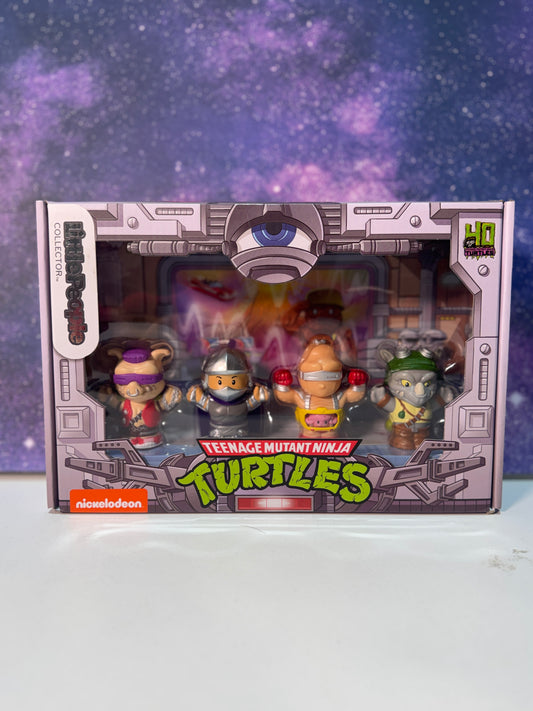 Teenage Mutant Ninja Turtles Little People Collector 4 Set