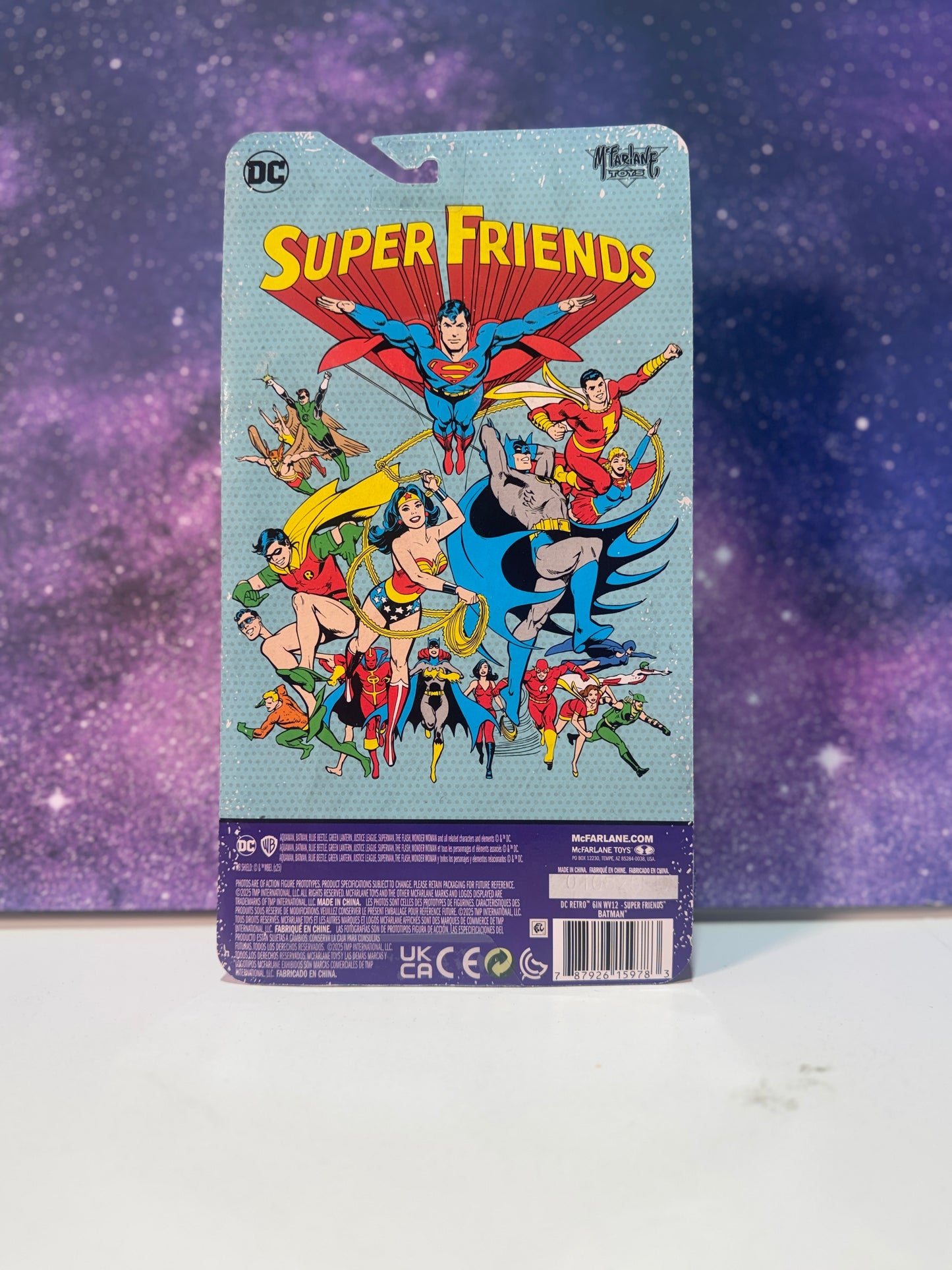 DC Super friends McFarlane Platinum Edition
