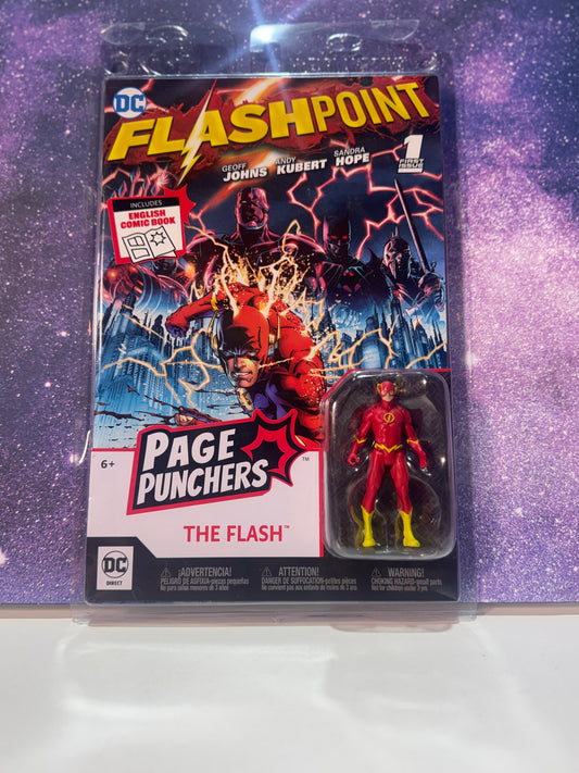 DC First Issue Flashpoint Page Puncher (Includes Action Figure)
