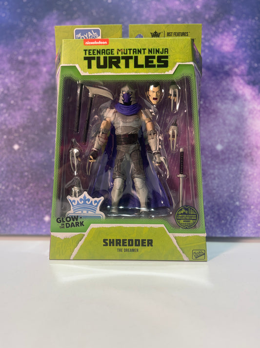 Glow In The Dark Teenage Mutant Ninja Turtles Shredder: The Dreamer Action Figure (Limited Edition Collector Card Inside)